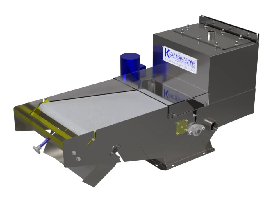 K-Drum Black Belt drum magnetic separator – K Factor magnetic separation